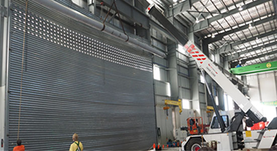 Industrial Roller Shutter Doors Installation